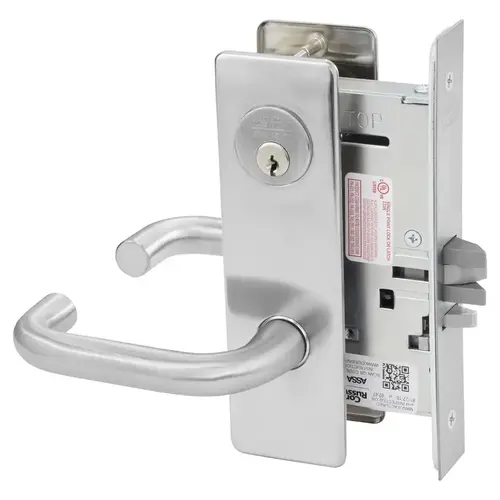 Mortise Lock Satin Chrome