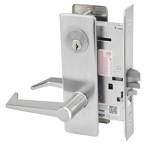 ML2051 Mortise Office Lever Lockset, Satin Chrome