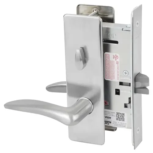 ML2060 Mortise Privacy Lever Lockset, Satin Chrome