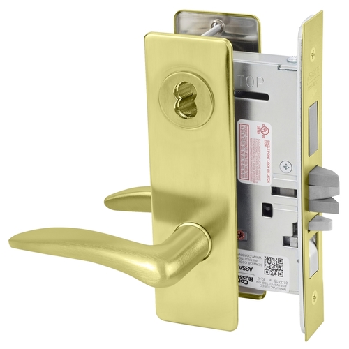 Mortise Lock Satin Brass