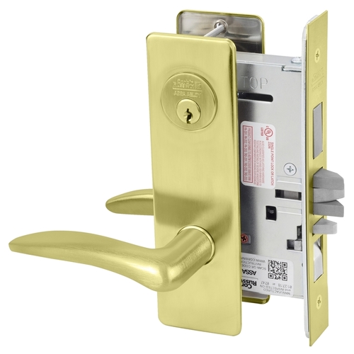 Mortise Lock Satin Brass