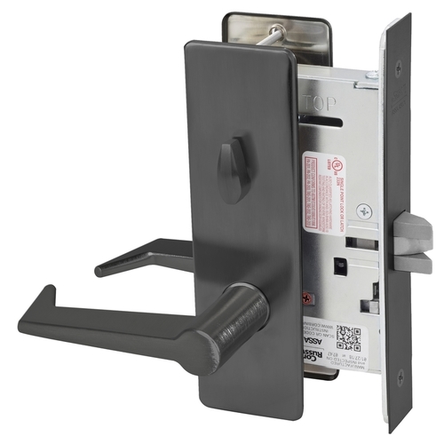 Mortise Lock Black Oxidized Bronze, Oil Rubbed