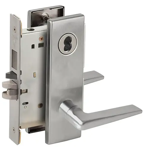 Lock Mortise Lock Satin Stainless Steel