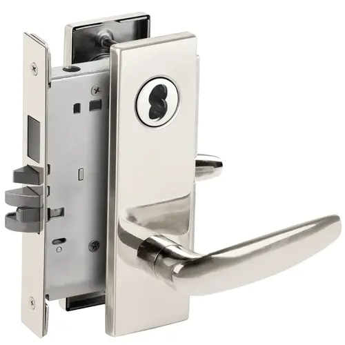 Lock Mortise Lock Bright Chrome