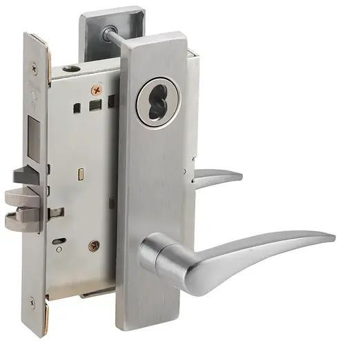 Lock Mortise Lock Satin Stainless Steel