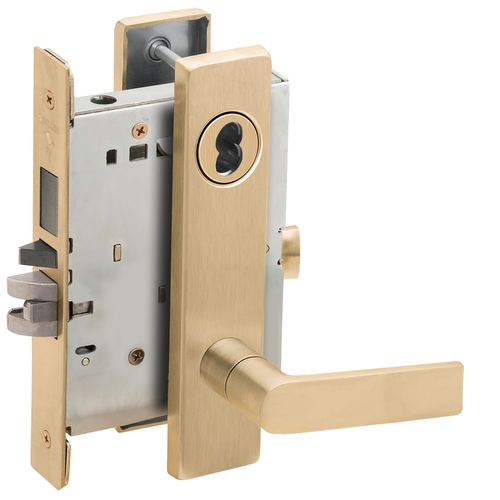 Lock Mortise Lock Satin Brass