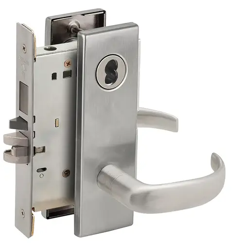 Mortise Lock Satin Chrome