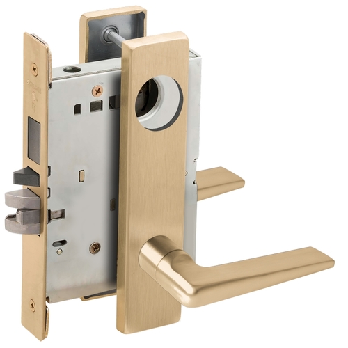 Lock Mortise Lock Satin Brass