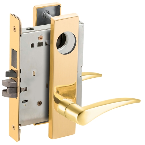 Lock Mortise Lock Bright Brass