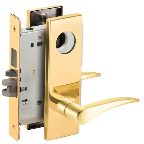 Lock Mortise Lock Bright Brass