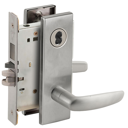 Lock Mortise Lock Satin Stainless Steel