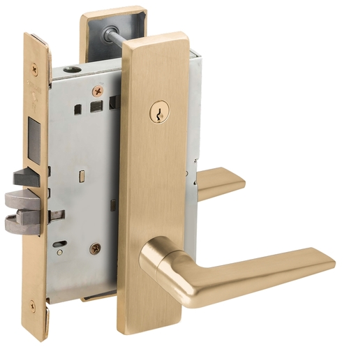 Lock Mortise Lock Satin Brass