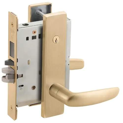 Lock Mortise Lock Satin Brass