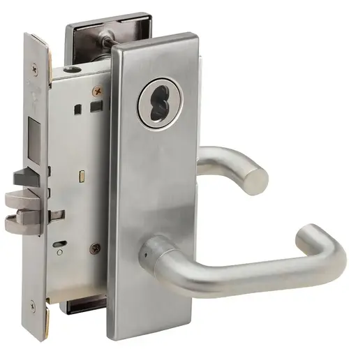 Lock Mortise Lock Satin Stainless Steel