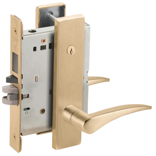 Lock Mortise Lock Satin Brass