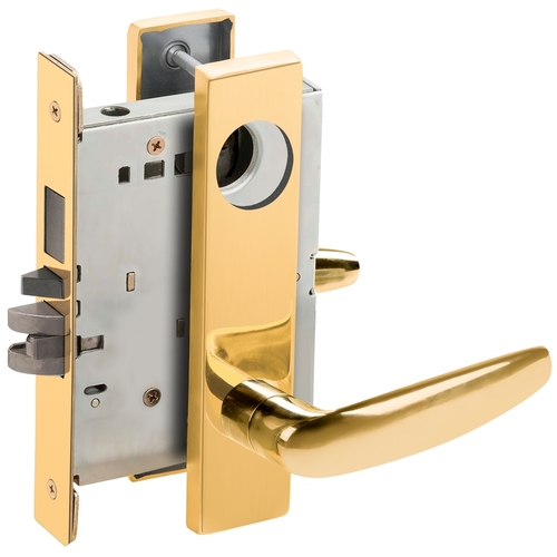 Lock Mortise Lock Bright Brass