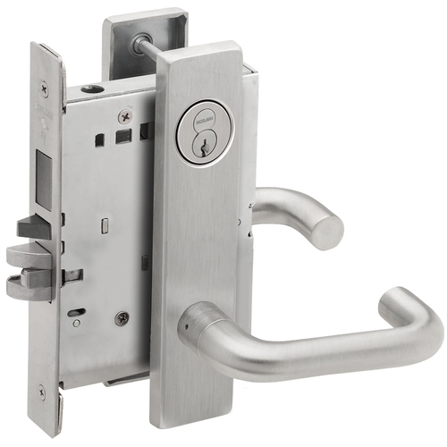 Lock Mortise Lock Satin Stainless Steel