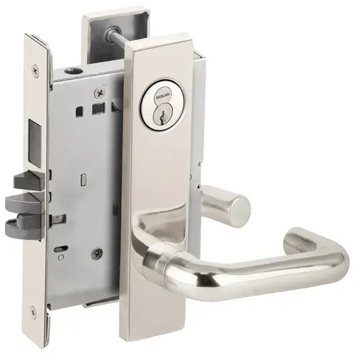 Lock Mortise Lock Bright Stainless Steel