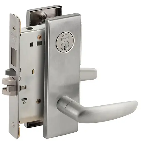 Lock Mortise Lock Satin Stainless Steel