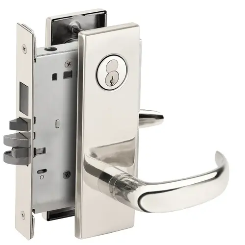 Lock Mortise Lock Bright Chrome