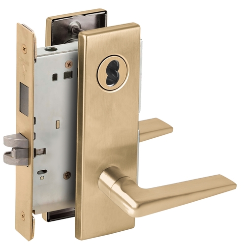 Lock Mortise Lock Satin Brass