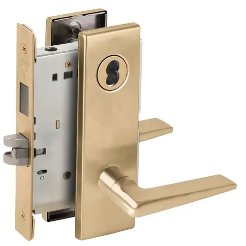 Lock Mortise Lock Satin Brass