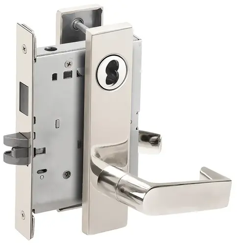 Lock Mortise Lock Bright Chrome