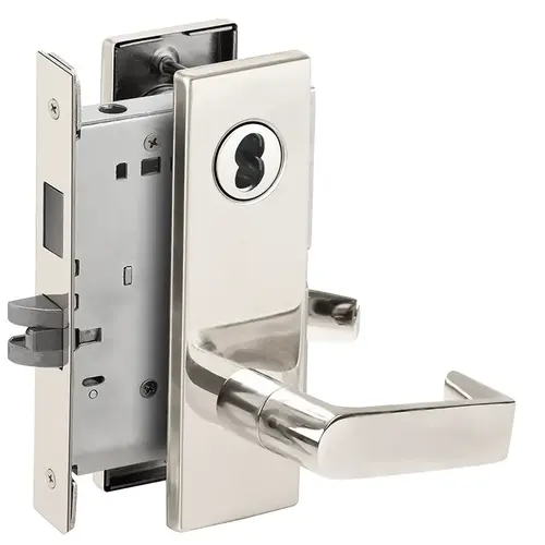 Lock Mortise Lock Bright Stainless Steel