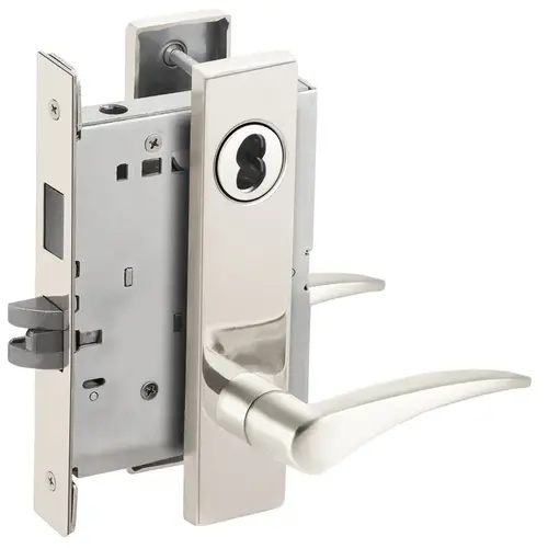 Lock Mortise Lock Bright Chrome