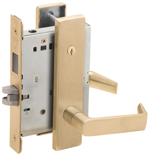 Lock Mortise Lock Satin Brass