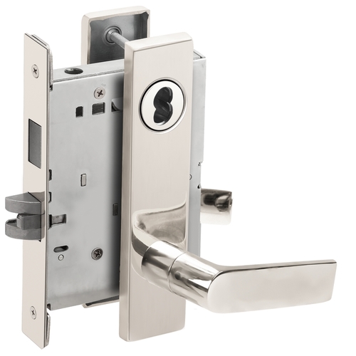 Mortise Lock Bright Stainless Steel