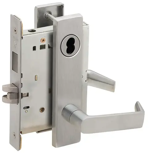 Lock Mortise Lock Satin Stainless Steel