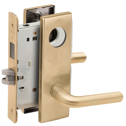 Lock Mortise Lock Satin Brass