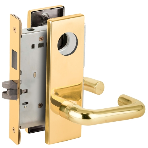 Lock Mortise Lock Bright Brass