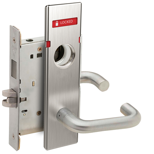 Mortise Lock Satin Chrome