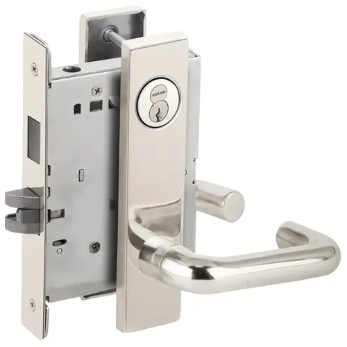 Lock Mortise Lock Bright Chrome