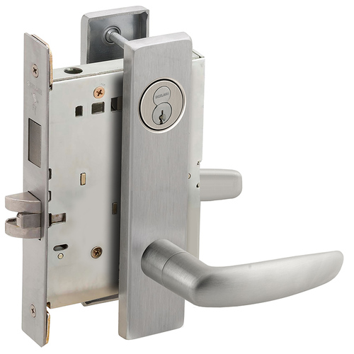 Lock Mortise Lock Satin Stainless Steel