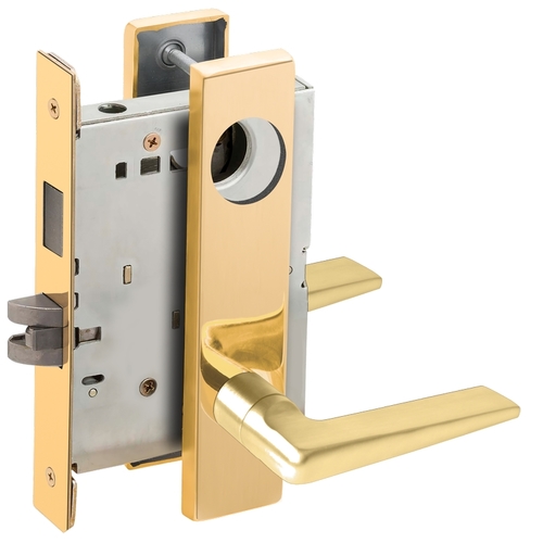 Lock Mortise Lock Bright Brass