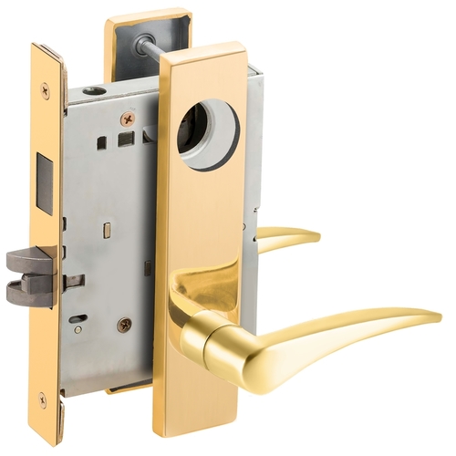 Lock Mortise Lock Bright Brass