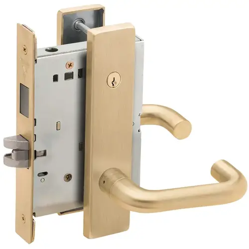 Lock Mortise Lock Satin Brass