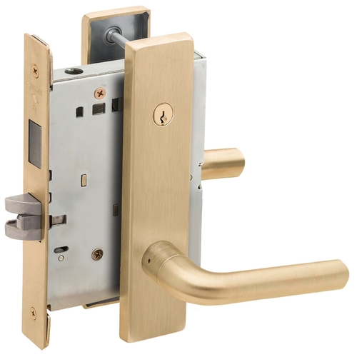 Lock Mortise Lock Satin Brass