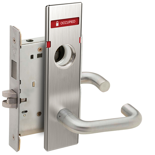 Mortise Lock Satin Chrome