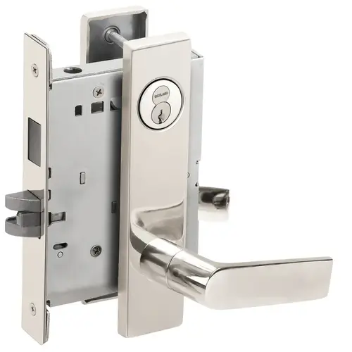 Lock Mortise Lock Bright Chrome