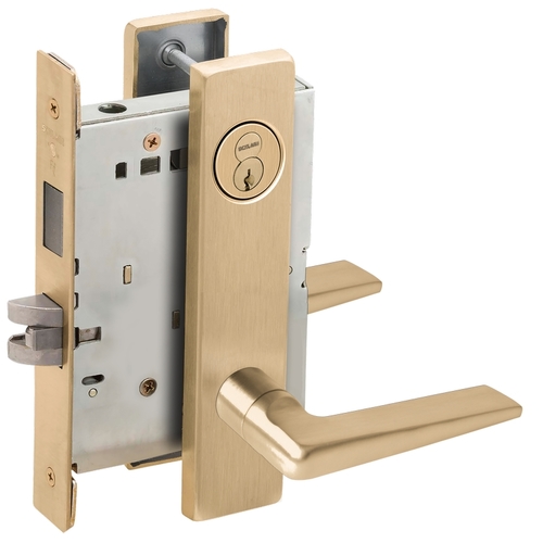 Lock Mortise Lock Satin Brass