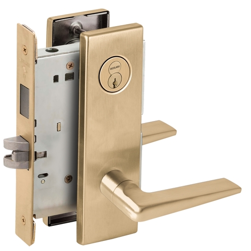 Lock Mortise Lock Satin Brass