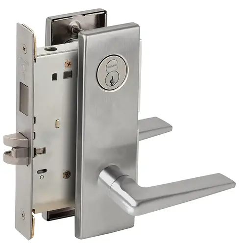 Lock Mortise Lock Satin Stainless Steel