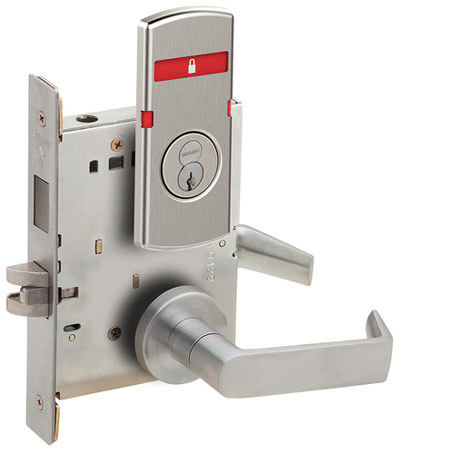 Lock Mortise Lock Satin Stainless Steel