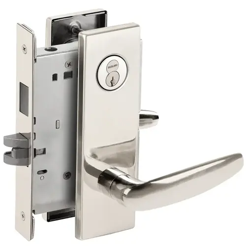 Lock Mortise Lock Bright Chrome