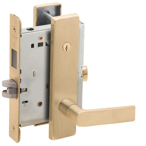 Lock Mortise Lock Satin Brass