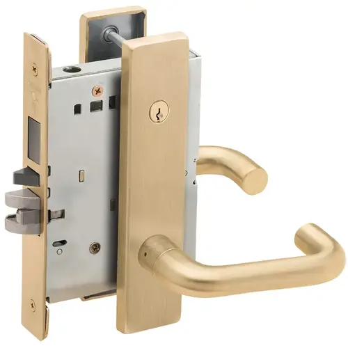 Lock Mortise Lock Satin Brass